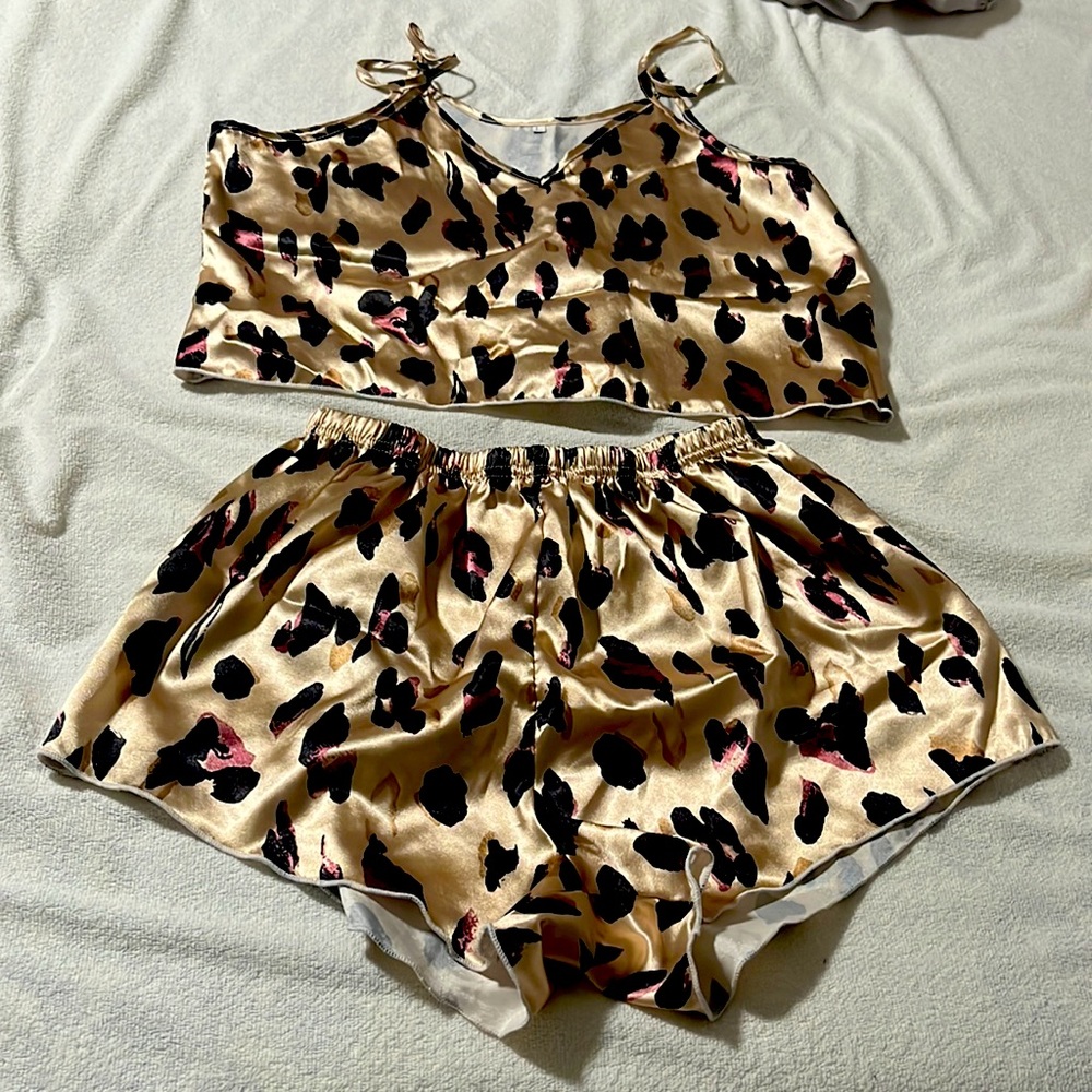 Leopard pajamas